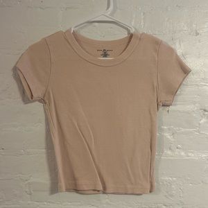 Light Pink Brandy Melville Babytee